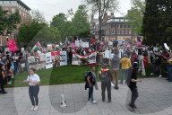 Thousands Rally Against Trump on May Day in New Jersey