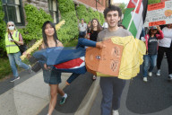 Thousands Rally Against Trump on May Day in New Jersey