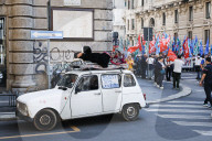 The International Workers' Day Demonstration For Safety At Work Organized By Cgil, Cisl And Uil In Milan