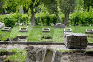 Exhumation of Soviet burials at Hill of Glory in Lviv 