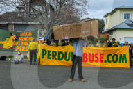 Protest against Perdue’s Petaluma Poultry slaughterhouse