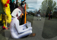 Protest against Perdue’s Petaluma Poultry slaughterhouse