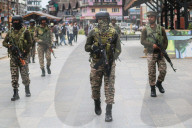 Security On High Alert In Kashmir Following Deadly Pahalgam Attack That Killed 26 Tourists