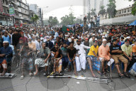 The National Citizens Party Protest Rally Demanding Trial And Ban Of Awami League In Dhaka.
