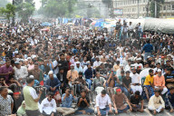 The National Citizens Party Protest Rally Demanding Trial And Ban Of Awami League In Dhaka.