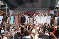 The National Citizens Party Protest Rally Demanding Trial And Ban Of Awami League In Dhaka.