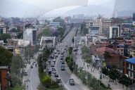 Convoy Of Nepal President Ram Chandra Paudel