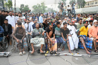 The National Citizens Party Protest Rally Demanding Trial And Ban Of Awami League In Dhaka.