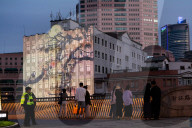 Night Illustrattion During The Labor Day Holiday In Shanghai