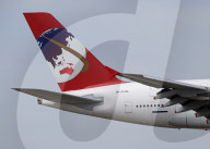 Global Airlines  inaugural flight from Barcelona to Berlin