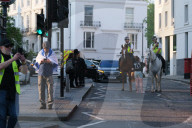 Pro-Israel Demonstrators Stage A Counter-protest Against Pro-Palestine Demonstrators In Swiss Cottage, London On 2 May 2025