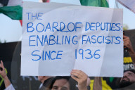 Pro-Israel Demonstrators Stage A Counter-protest Against Pro-Palestine Demonstrators In Swiss Cottage, London On 2 May 2025