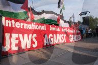 Pro-Israel Demonstrators Stage A Counter-protest Against Pro-Palestine Demonstrators In Swiss Cottage, London On 2 May 2025