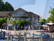 Day Trippers At Bavarian Lake Chiemsee