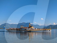 Day Trippers At Bavarian Lake Chiemsee