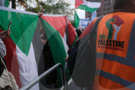 Pro-Israel Demonstrators Stage A Counter-protest Against Pro-Palestine Demonstrators In Swiss Cottage, London On 2 May 2025