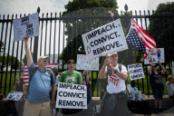 Anti-Trump protest at the White House