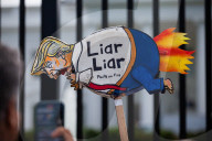 Anti-Trump protest at the White House