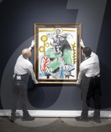 New York: Press Preview For Sotheby's May Marquee Sales 