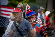 DC Activist Street Band plays outside White House