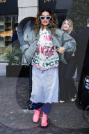 Rita Ora Celebrity Sightings In Milan