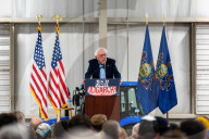 Senator Bernie Sanders Continues Fighting Oligarchy Tour In Pennsylvania