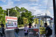  The Kennedy Center In Washington, DC To Protest The Decision By The Performing Arts Venue To Cancel A Number Of Events Scheduled