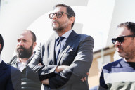 The Ceremony Of Naming The New Square In Memory Of Sergio Ramelli And Enrico Pedenovi, Members Of MSI In The 70s, Killed In 1975 And 1976 By Militants Of Avanguardia Operaia And Prima Linea In Sesto San Giovanni