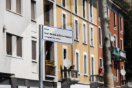 The Ceremony Of Naming The New Square In Memory Of Sergio Ramelli And Enrico Pedenovi, Members Of MSI In The 70s, Killed In 1975 And 1976 By Militants Of Avanguardia Operaia And Prima Linea In Sesto San Giovanni