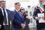 The Ceremony Of Naming The New Square In Memory Of Sergio Ramelli And Enrico Pedenovi, Members Of MSI In The 70s, Killed In 1975 And 1976 By Militants Of Avanguardia Operaia And Prima Linea In Sesto San Giovanni