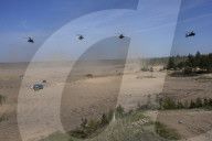 Latvia: US Apache Attack Helicopter Shooting Exercise