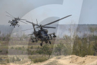 Latvia: US Apache Attack Helicopter Shooting Exercise
