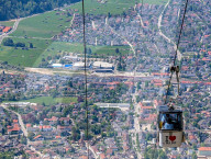 Wank Bahn Cable Car On Wank Mountain