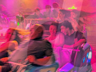 Visitors Enjoy Thrilling Ride At Spring Festival In Munich