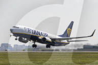 Ryanair Boeing 737 Departing From Amsterdam Schiphol Airport