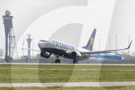 Ryanair Boeing 737 Departing From Amsterdam Schiphol Airport