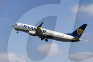 Ryanair Boeing 737 Departing From Amsterdam Schiphol Airport