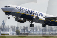 Ryanair Boeing 737 Departing From Amsterdam Schiphol Airport