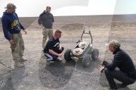 Ukraine military ground robotic system operators