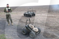 Ukraine military ground robotic system operators