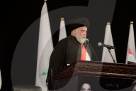  Muqtada Al-Sadr Delivers A Speech To His Supporters In Najaf
