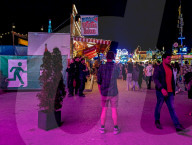 Police Officers At A German Fun Fair