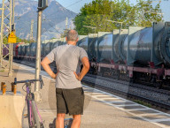 Bavarian Train Station Bernau Am Chiemsee