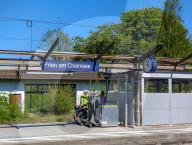 Bavarian Train Station Prien Am Chiemsee