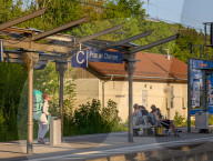 Bavarian Train Station Prien Am Chiemsee