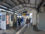 Bavarian Train Station Prien Am Chiemsee