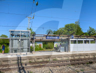 Bavarian Train Station Prien Am Chiemsee