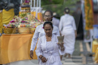 Kuningan Day Prayers In Central Sulawesi