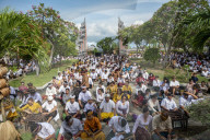 Kuningan Day Prayers In Central Sulawesi