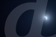 Waxing Crescent Moon From India